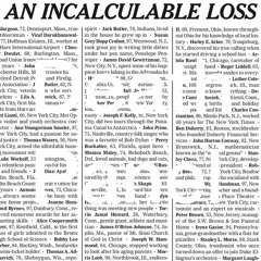 An Incalculable Loss (05/12/22)