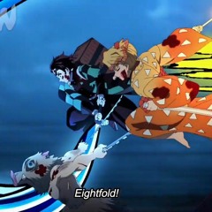 Zenitsu Tanjiro Inosuke vs Daki OST Demon Slayer District Entertainment Arc Episode 9 OST Anime OST