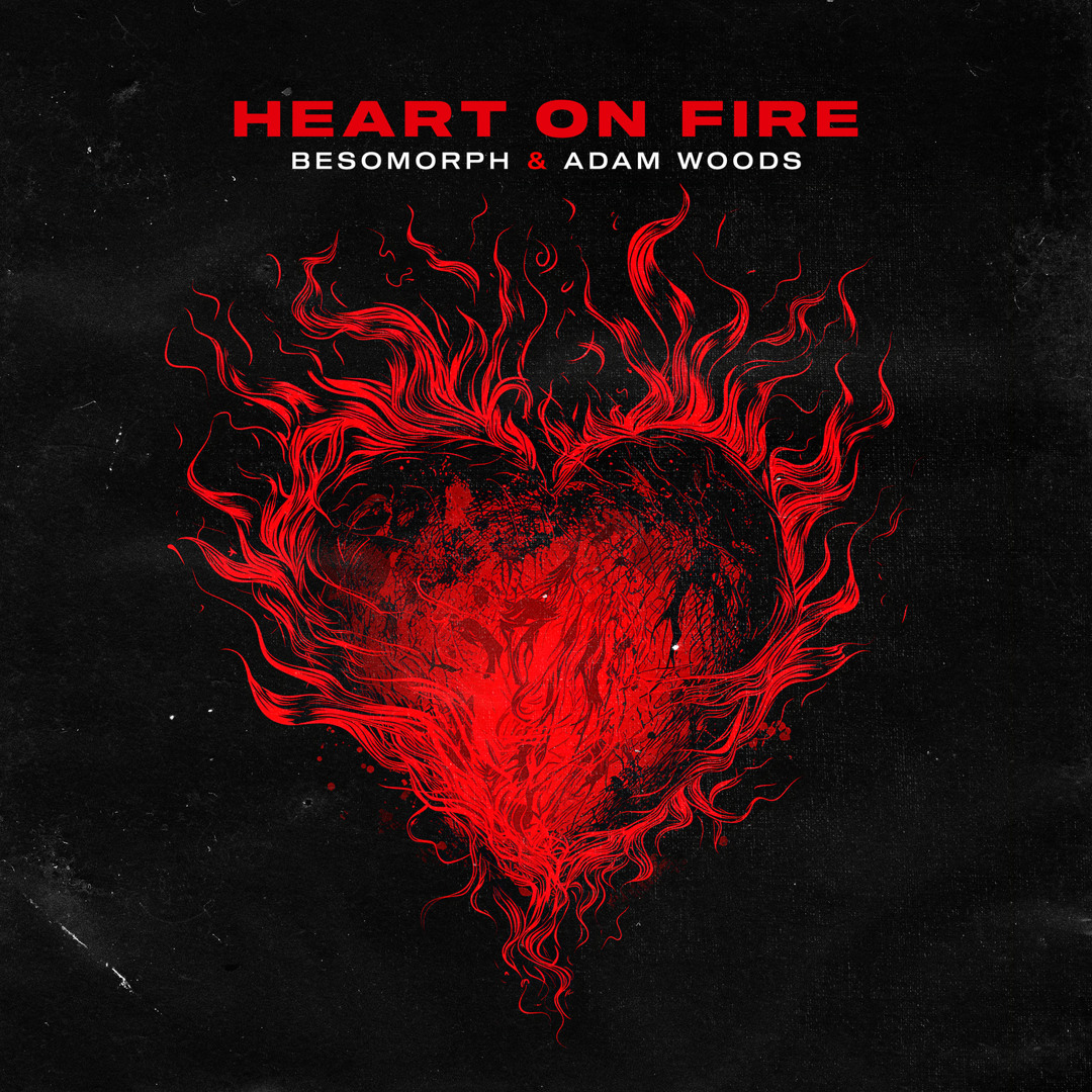 Stream Heart On Fire (feat. Adam Woods) by Besomorph | Listen