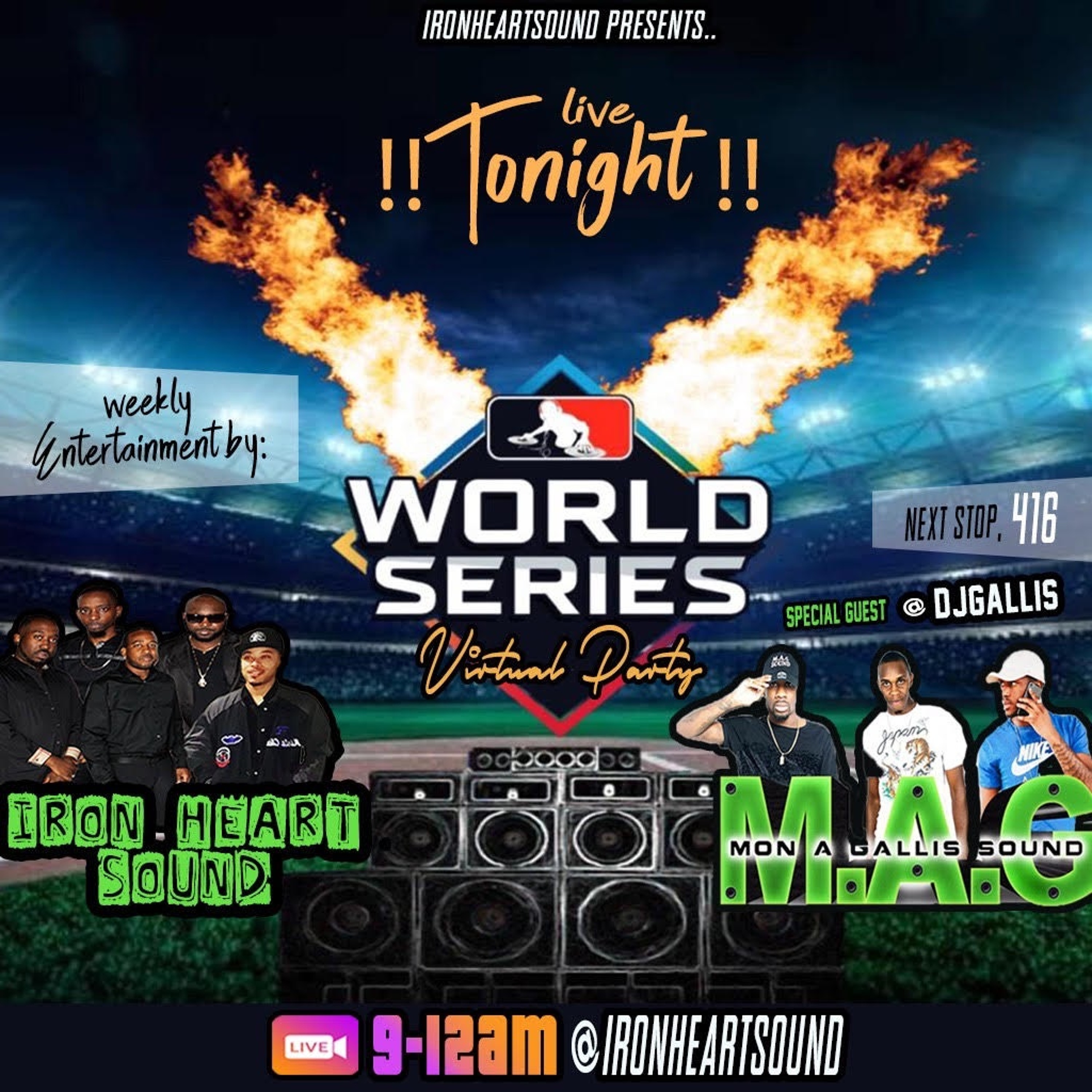 MON A GALLIS SOUND - IRON HEART SOUND WORLD SERIES IG LIVE (MAY, 16, 2020)