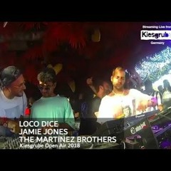 The Martinez Brothers b2b Jamie Jones b2b Loco Dice at Kiesgrube Open Air 2018