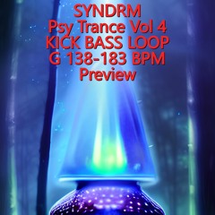 SYNDRM Psy Trance Vol 4 - KICK BASS LOOP - Kick16 - Beat3 - 140.00bpm - G1
