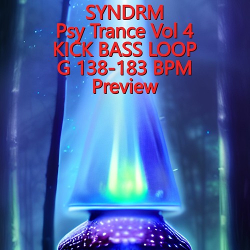 SYNDRM Psy Trance Vol 4 - KICK BASS LOOP - Kick16 - Beat4 - 140.00bpm - G1
