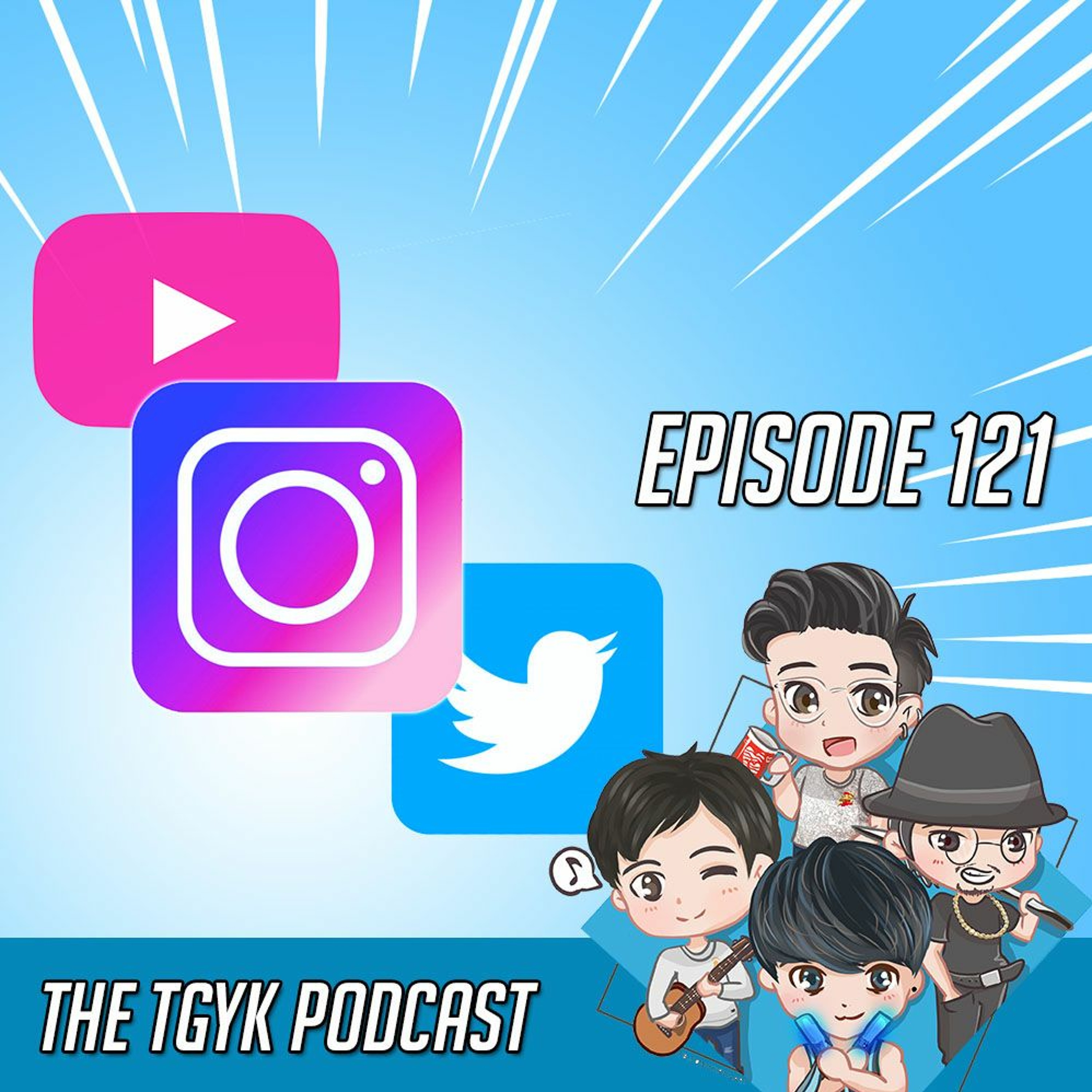 Episode 121 - How Social Media Will Turn Into Robots Who Will Eventually Rule Us episode artwork