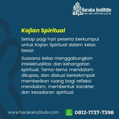 Info Program Pesantren Mahasiswa Kota Malang, Hub 0812-1737-7398, Haraka Institute