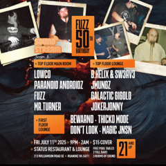 FuZZ 50th B DAY BASH LIVE