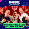 Regain vs Rejecta vs Unresolved @ REBiRTH Festival 2025 - United Through Madness DJ mix artwork - Electronic music tracklist cover image