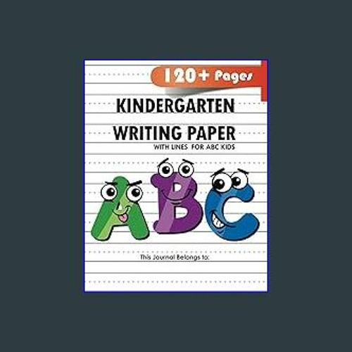 Kindergarten Writing Paper