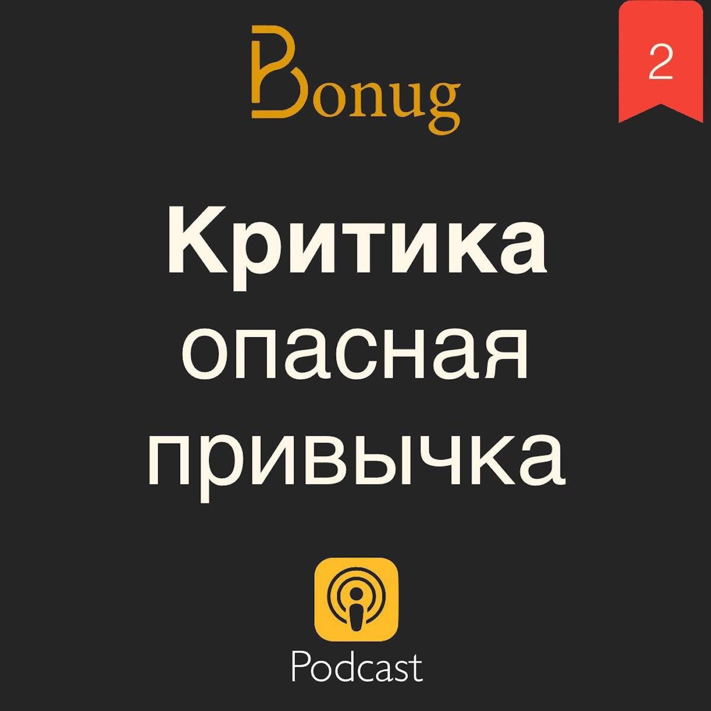 #2 - Критика опасная привычка