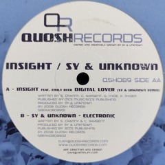 Insight Ft Emily Reed - Digital Lover - (Sy & Unknown Remix) - Quosh Records (2009)