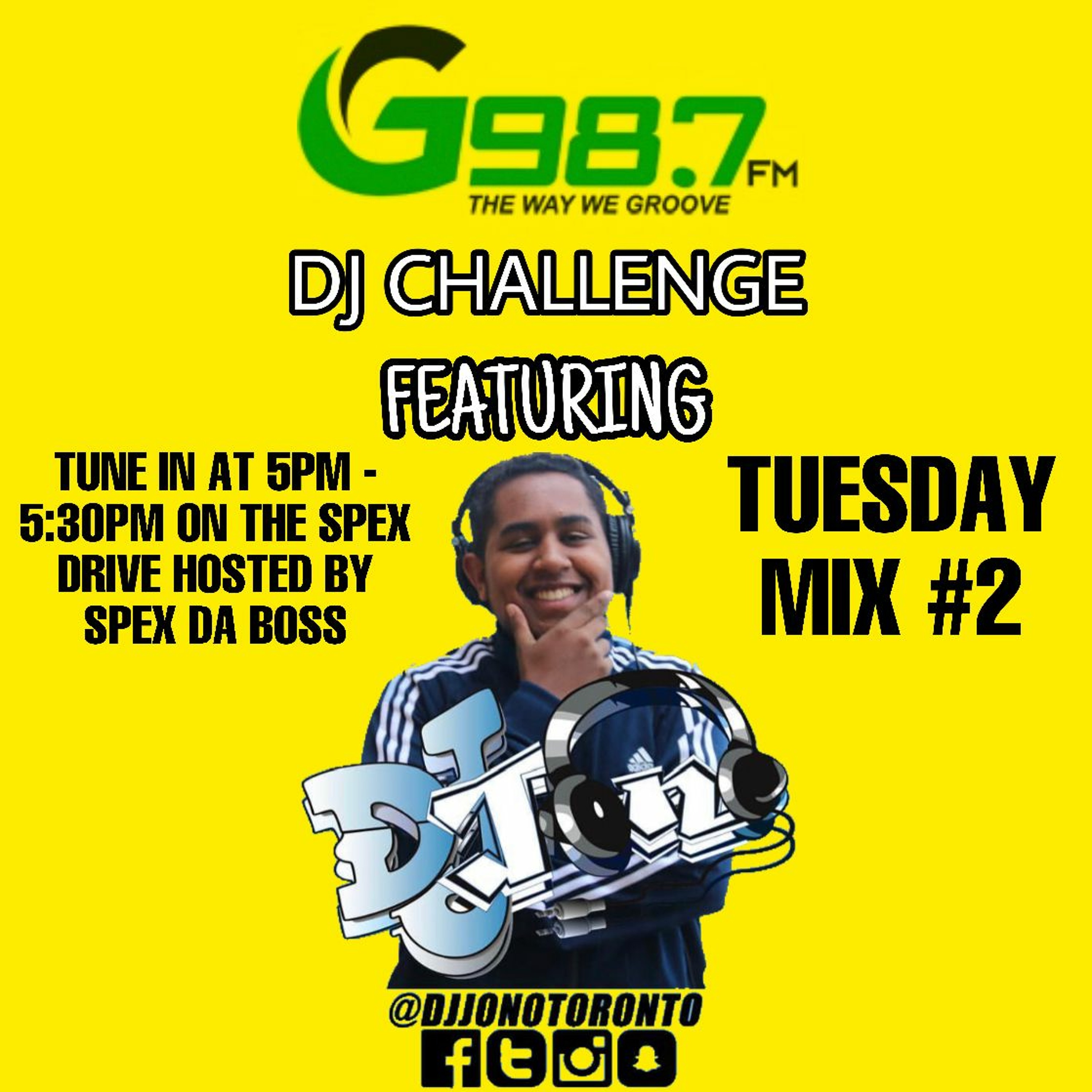 G 98.7FM DJ CHALLENGE TUESDAY MIX #2