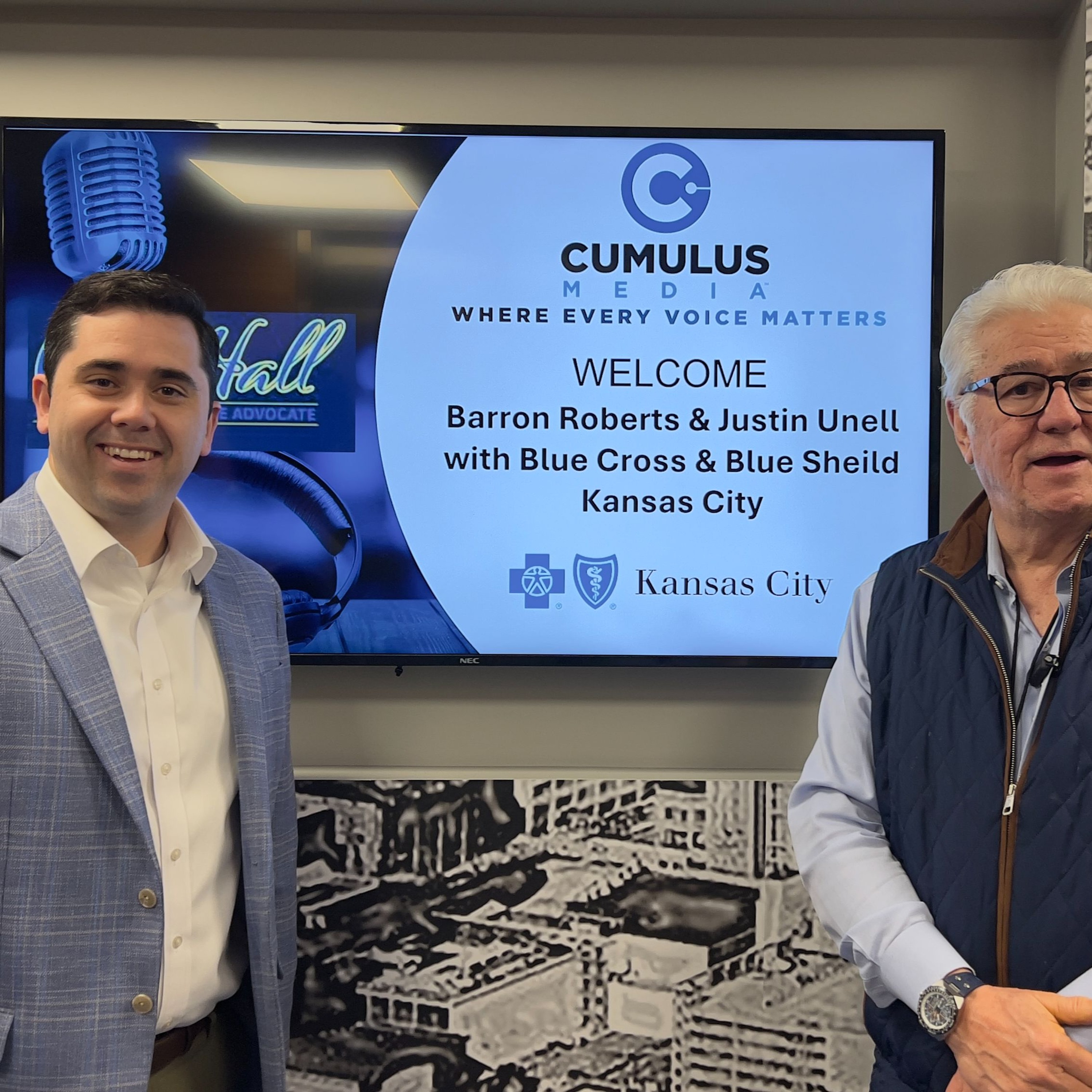 Blue KC and Metro Blue with Barron Roberts