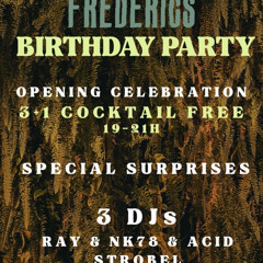 Acid Strobel @ Frederics 1 Year Birthday 2025
