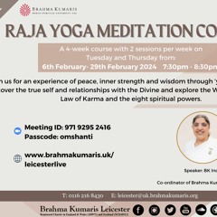 Raja Yoga Meditation Course 27.02.2024