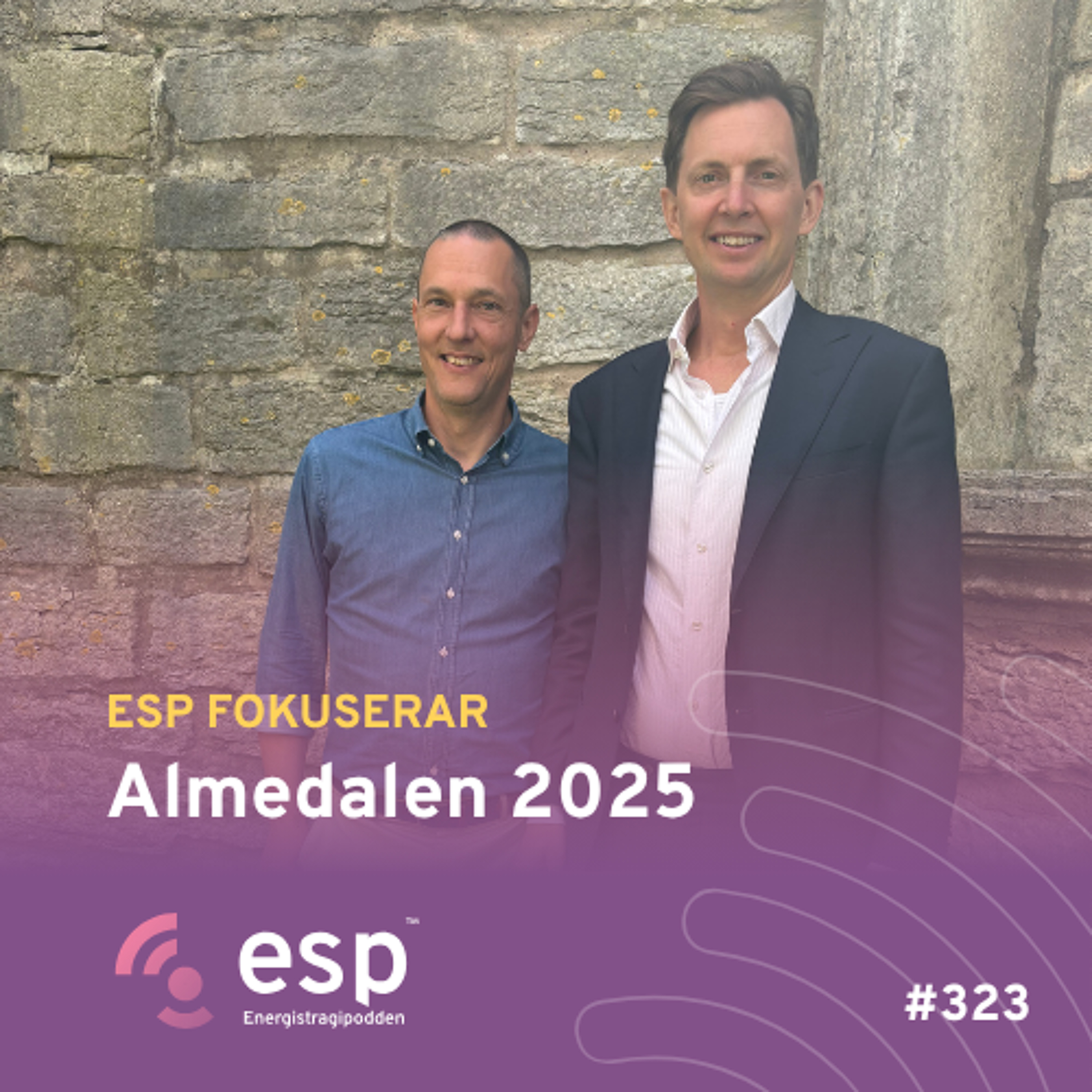#323 - Energistrategipodden fokuserar på Almedalen 2025 med Hans Liwång, Försvarshögskolan episode artwork