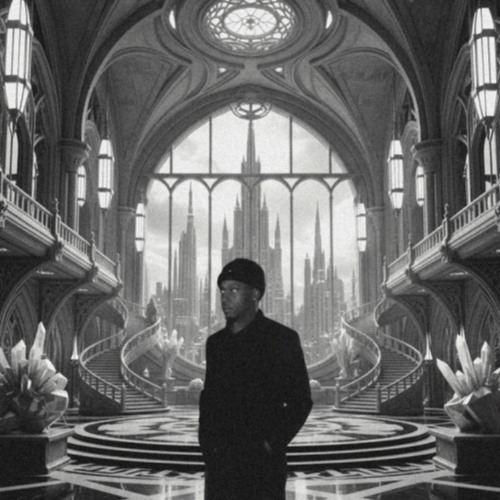 Digital rain dissolve in the grey scale