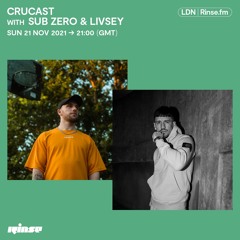 Crucast Rinse FM - Sub Zero & Livsey