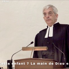 Que sera cette enfant ? La main de Dieu est sur lui.(Luc 1:66-79, cantique de Zacharie)