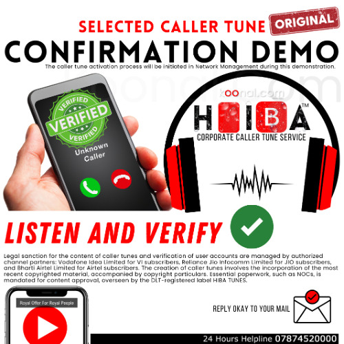 Edicon Pepar Selected Confirmation Demo Caller Tune