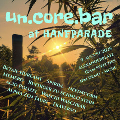 Spiriel @ un.core.bar at Hanfparade August 9 2025