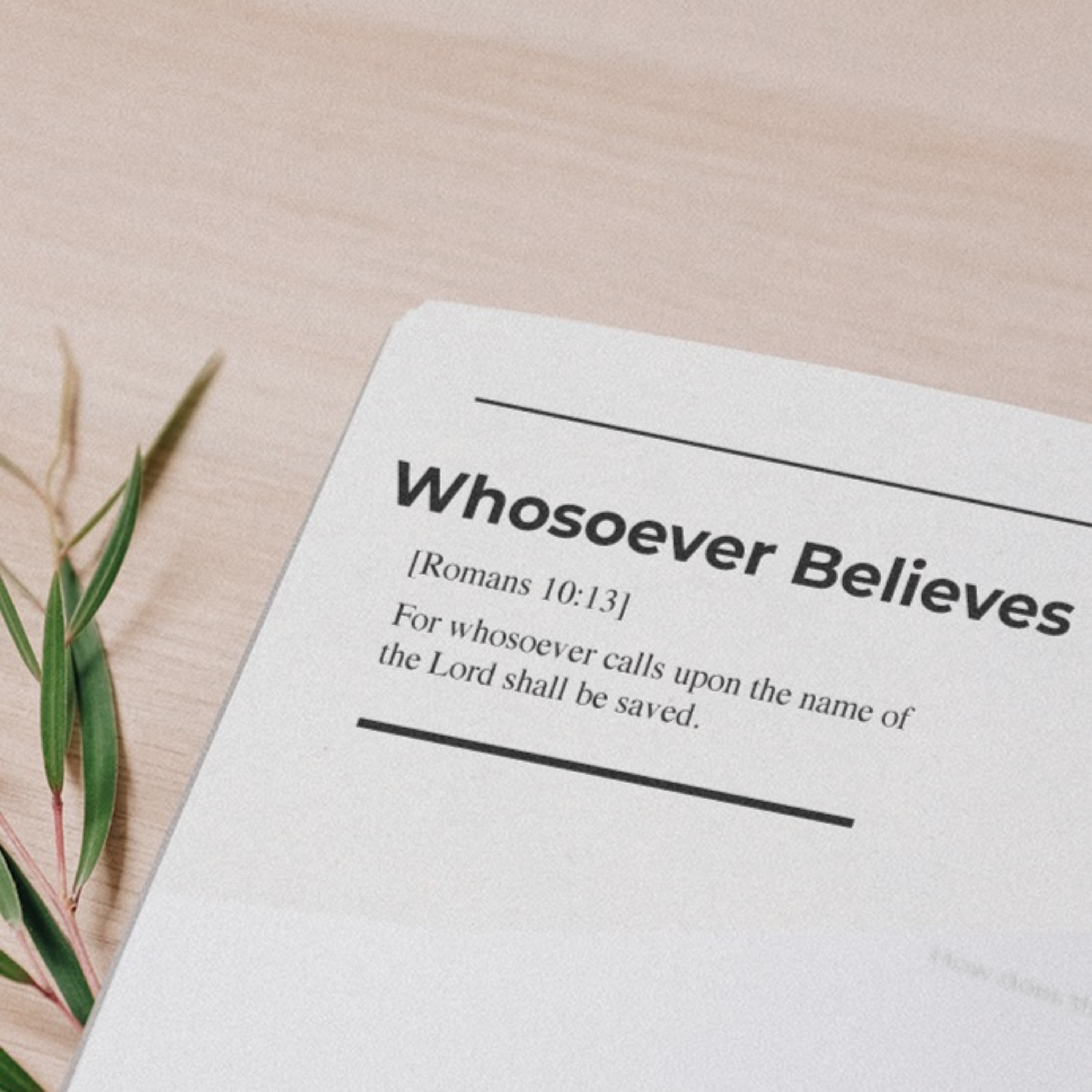 Whosoever Believes episode artwork