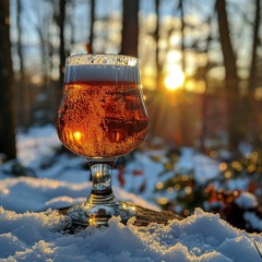 Winter IPA Under Crystal Skies
