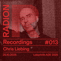 #013 Chris Liebing - Labyrinth ADE 2025
