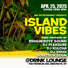 LIVE JUGGLIN - ISLAND VIBES 4/25//25 - BROOKLYN, NY