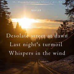 NLS - 2023 - 06 - 14  Desolate Street At Dawn   ( Naviarhaiku 493 )