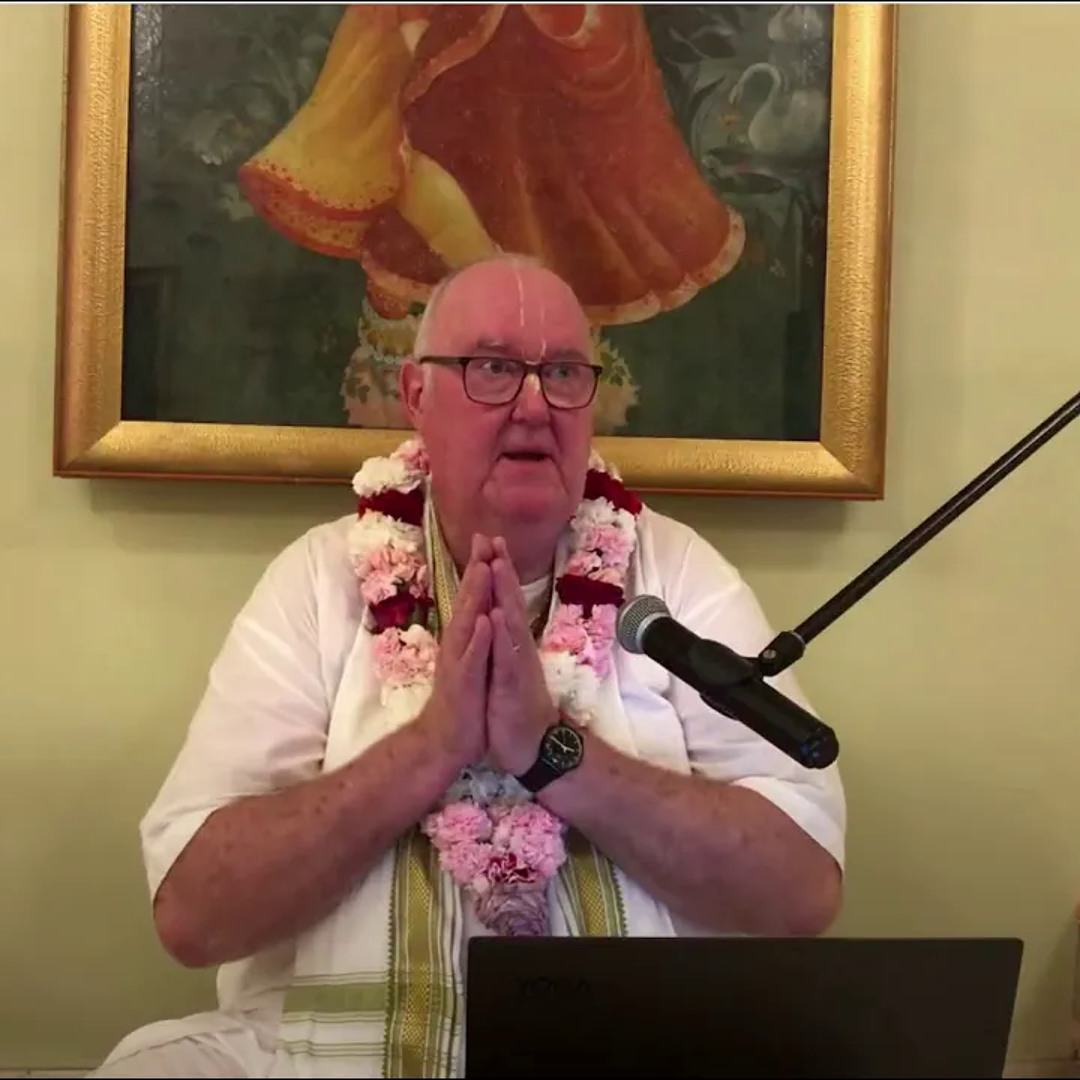 Devotional artwork accompanying an account of sacred chanting during end-of-life care