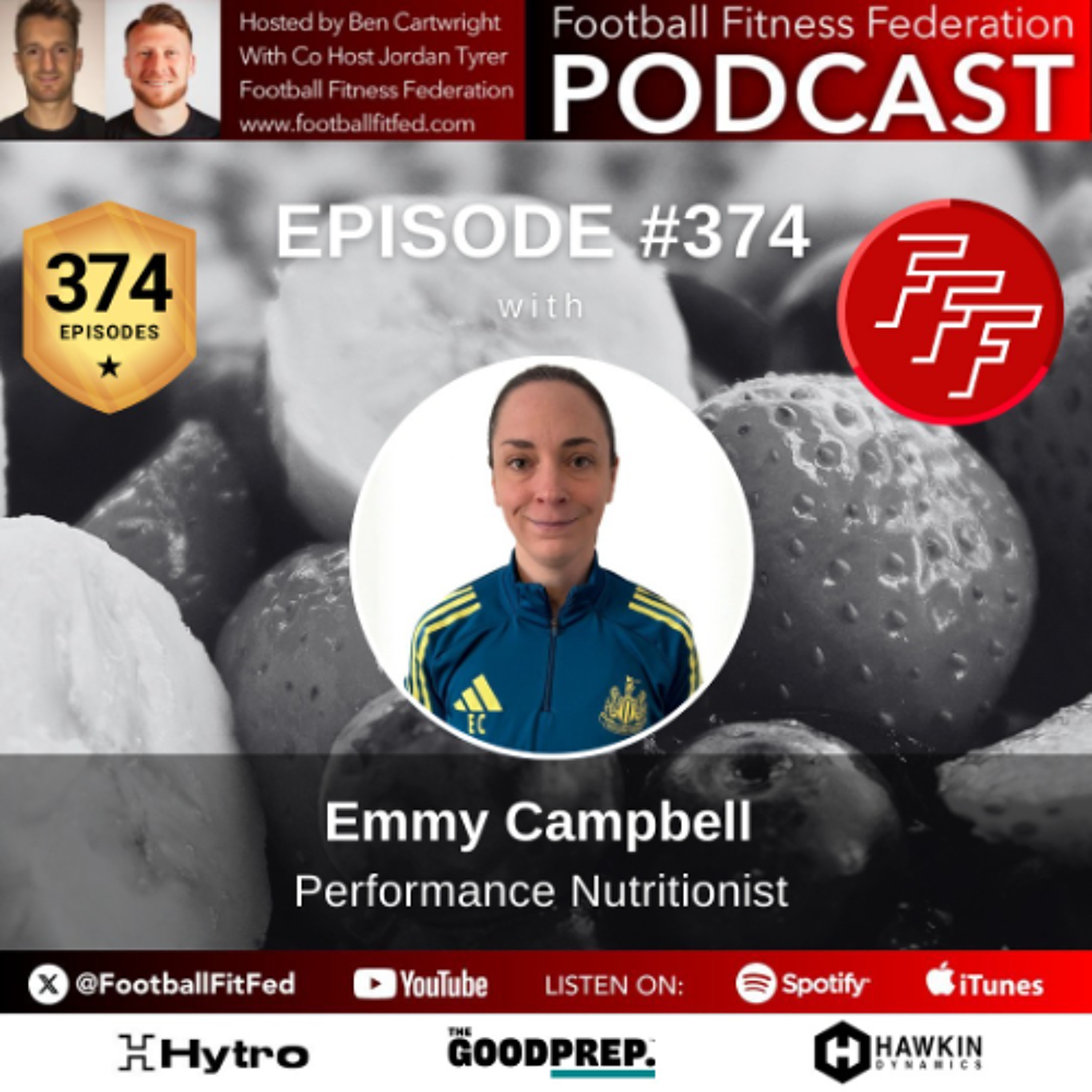 #374 "Foods for Fuel, Recovery & Female Athletes" with Emmy Campbell