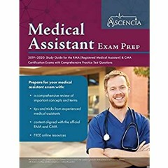 eBook ✔️ PDF Medical Assistant Exam Prep 2019-2020 Study Guide for the RMA (Registered Medical A