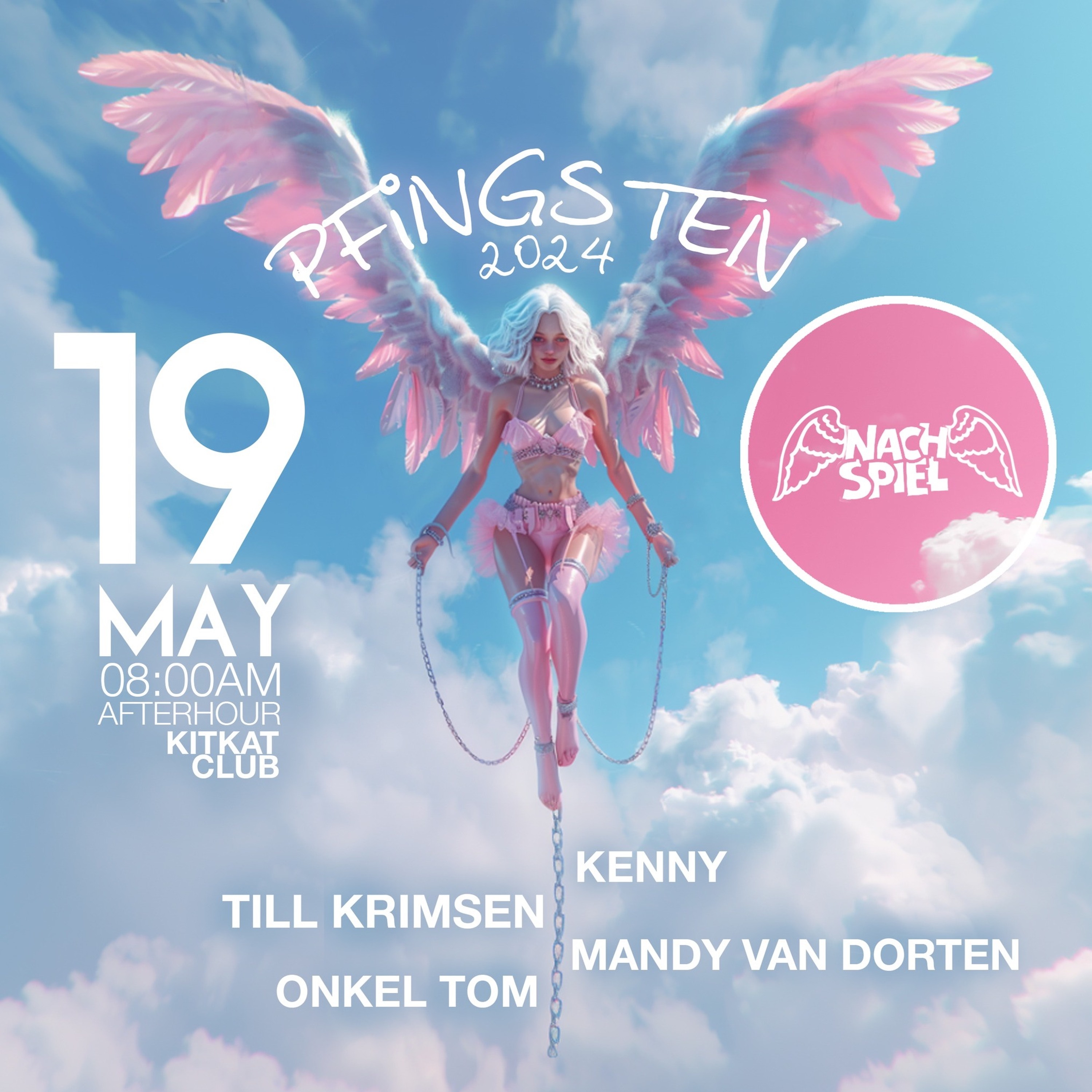 2024-05-19 Pfingst Nachspiel (Kitkat Club) Till Krisen, Mandy van Dorten, Onkel Tom episode artwork