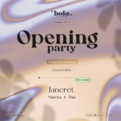 Opening Party @ Hola Club // Sitges