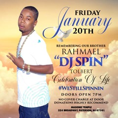 DJ Spin - Tribute Event Live @ Masonic Temple 1/20/23