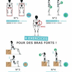 4 EXERCICES POUR DES BRAS FORTS