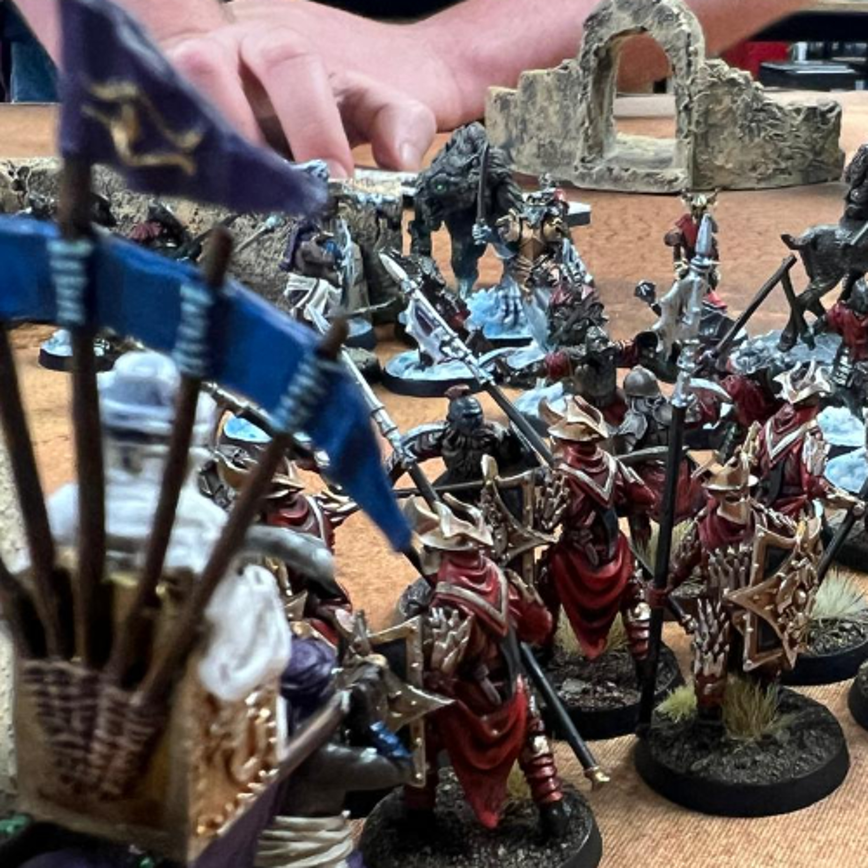 ENTMOOT 117 - 1000PTS + SAURON + BARROW WIGHTS + GOLDEN KING = NONSENSE
