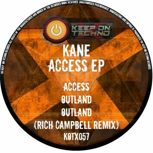 Stream Kane Outland by Keep on Techno Records Listen online for free