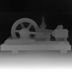 Bower horizontal steam engine (wheel)