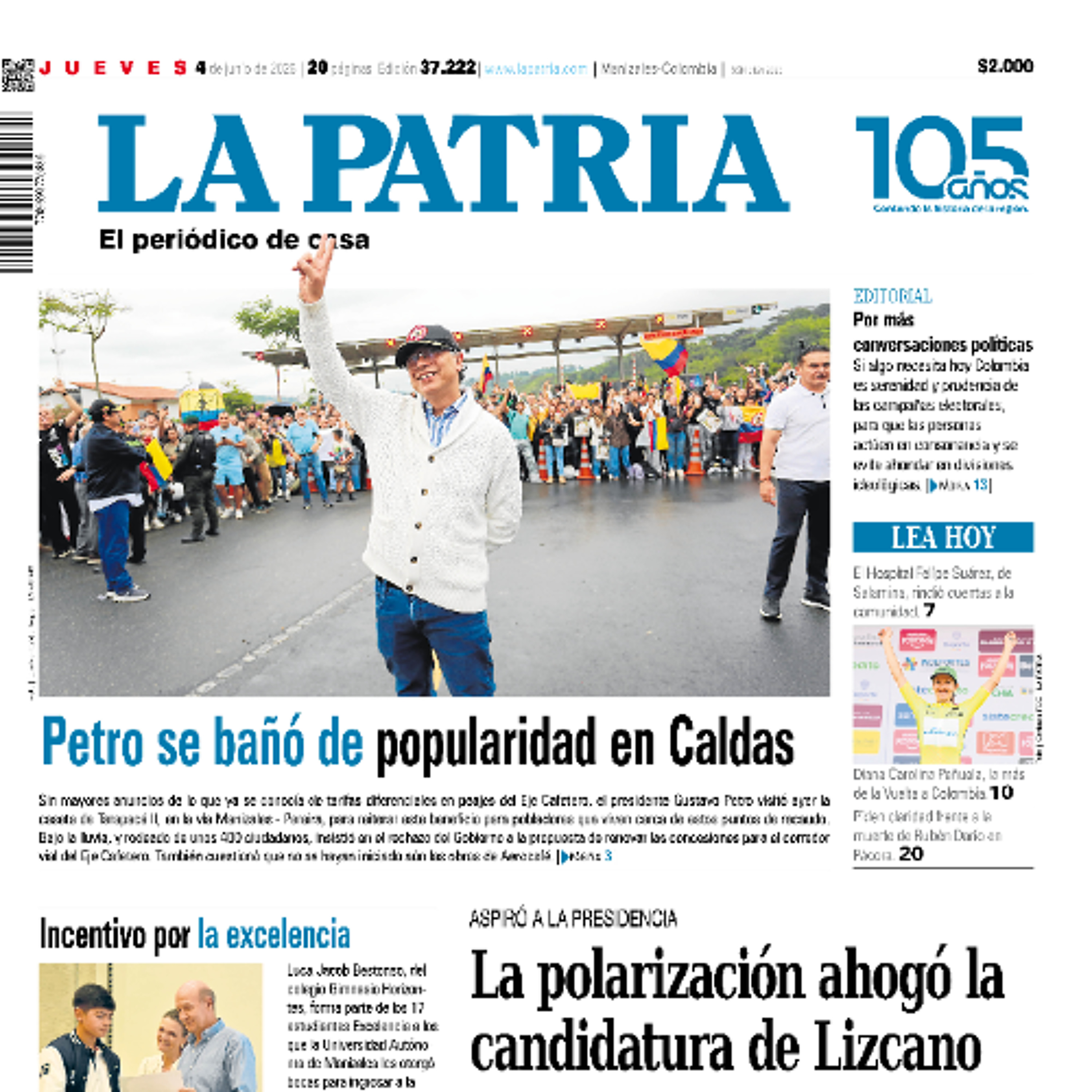 1. Titulares del informativo de la mañana - 4 de junio episode artwork
