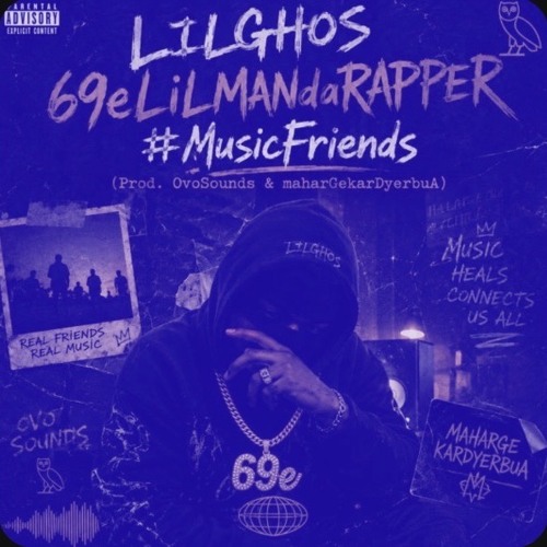 Lilghos, 69eLiLMANdaRAPPER + #MusicFriends (Prod. OvoSounds & maharGekarDyerbuA) (Slowed + Reverb)