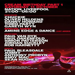Amine Edge & DANCE -  Cream (22nd Birthday) Nation, Liverpool - 11-10-14
