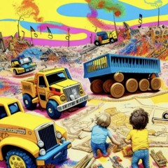 Tonkas and Matchbox Cars -(Eclectic Collective)