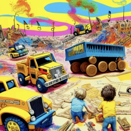 Tonkas and Matchbox Cars -(Eclectic Collective)