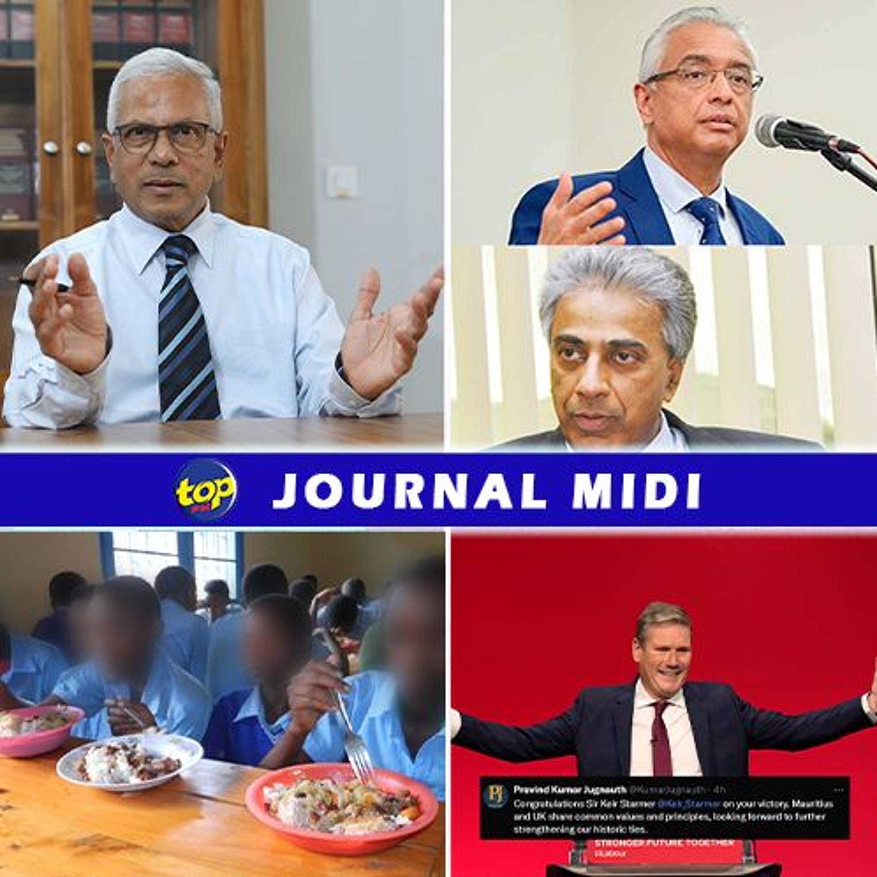 Le journal de Midi de ce vendredi 5 juillet 2024