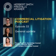 Commercial litigation EP33: General update