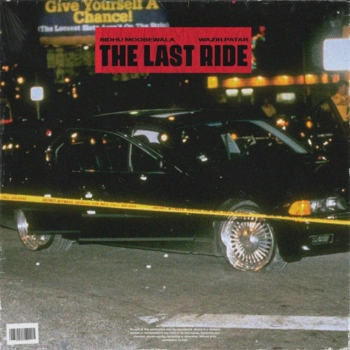 THE LAST RIDE - Sidhu Moose Wala & Wazir Patar(Slowed and reverb)