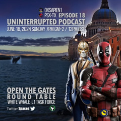 UNINTERRUPTED PODCAST EP 18 - ROUND TABLE - WHITE WHALE  L1 Task Force