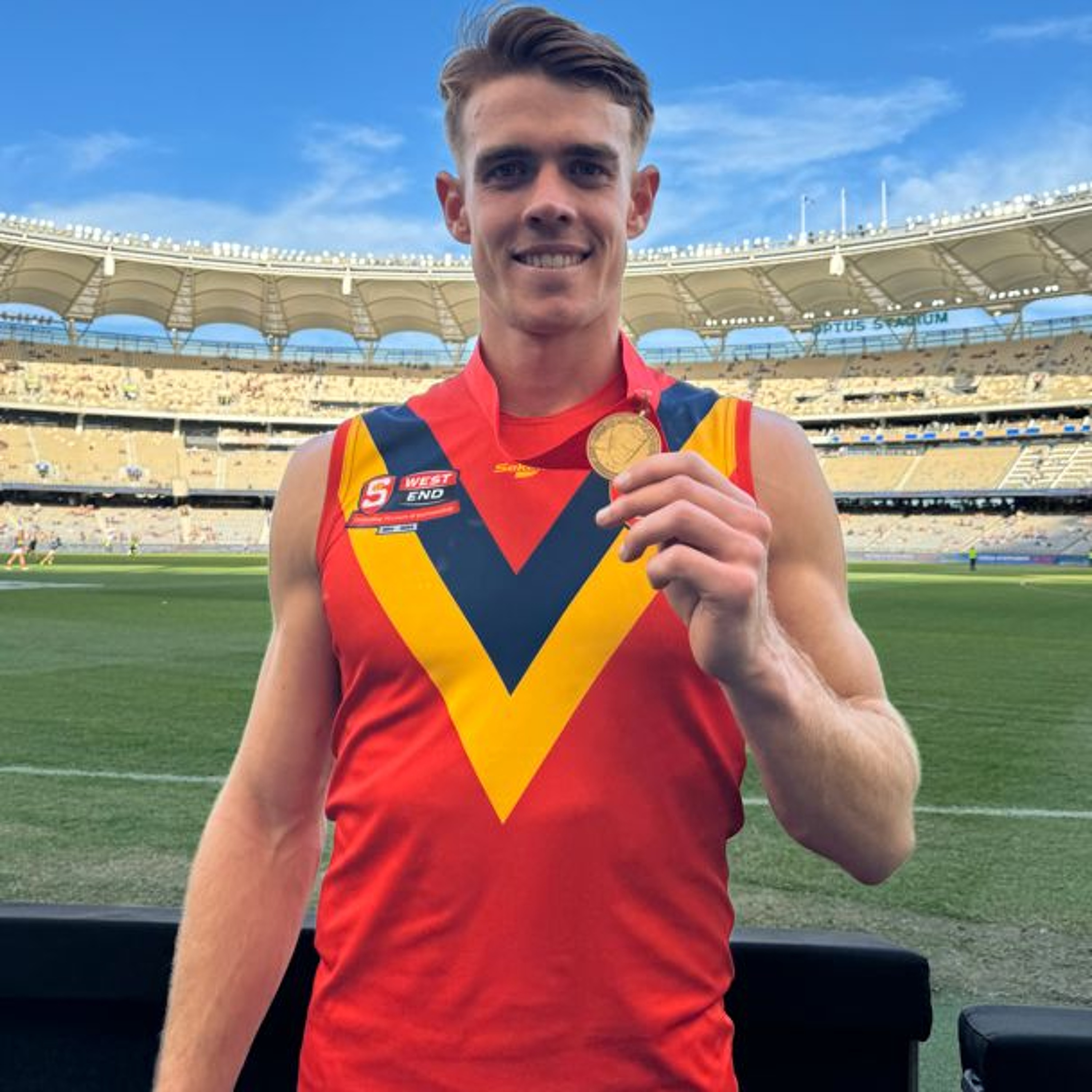 West End State defender Jez McLennan chats about winning his 2nd Fos Williams Medal episode artwork