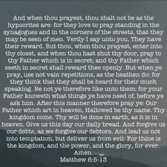 “How to Pray” Matth. 6:5-13 Bro. Brian Weems Straight Mountain Revival.m4a